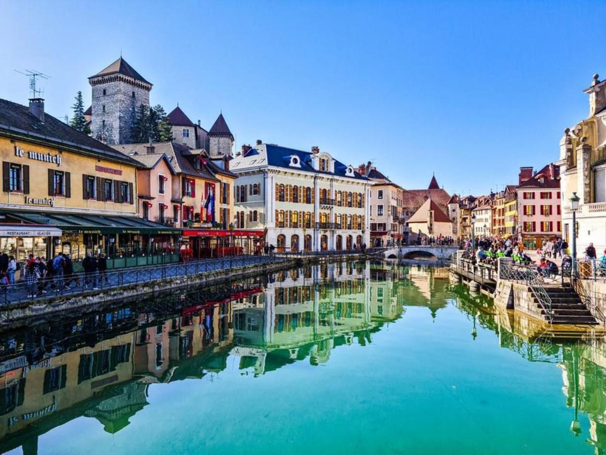 L'Echappee Du 36 - 4 Chambres Dans Le Triangle D'Or A 100M Du Lac, Parking Gratuit Annecy Ngoại thất bức ảnh